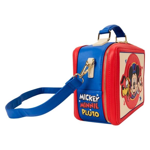 Loungefly Mickey & Friends Classic Lunchbox Crossbody Bag NWT main image 4